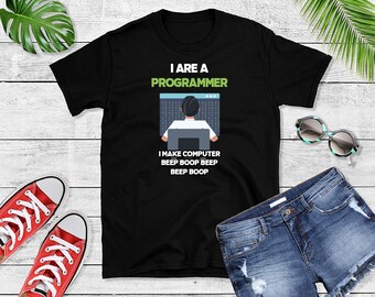 Computer Programmer Funny Shirt - Computer Coder Nerd Tee - Funny Coworker Gift - Software Developer