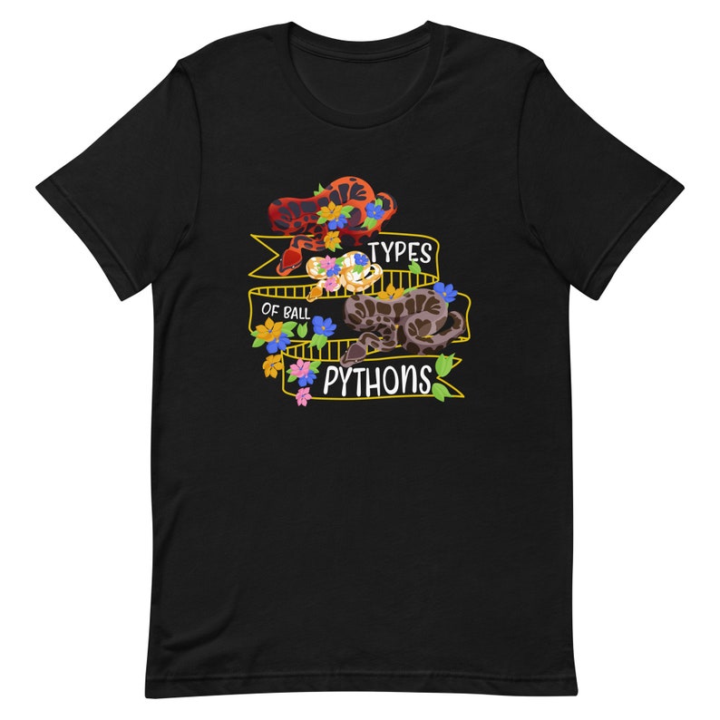 Ball Python Lover T-Shirt - Python Pet Tee - Python Gift Idea - Reptile Lover Shirt