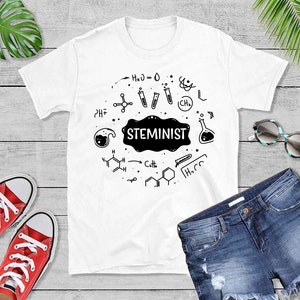 Steminist T-Shirt - Stem Woman Tee - Stem Student Gift Idea - Science Shirt