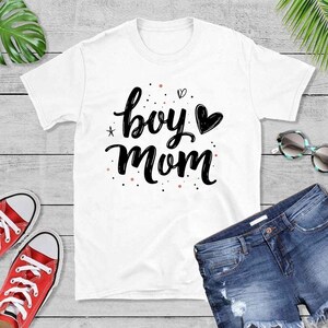 Boy Mom Shirt | Cute Mom Life Tee | Mother&#39;s Day Gift for Mom of Boys | Boy Mama Shirt | Mom of Boys Shirt | Cute Casual Mom Tee