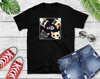 Cats T-Shirt - Cat Lover Tee - Funny Cat Gift Idea - Cute Cat Outfit