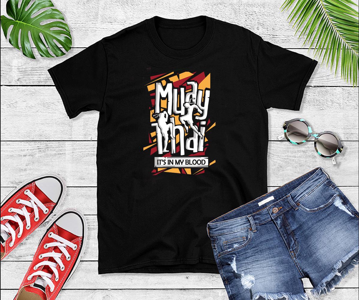 Muay Thai T-Shirt | Martial Arts Shirt | Kickboxing Tee | Muay Thai Fighter Gift | Training Gym Shirt | Thai Boxing Tee