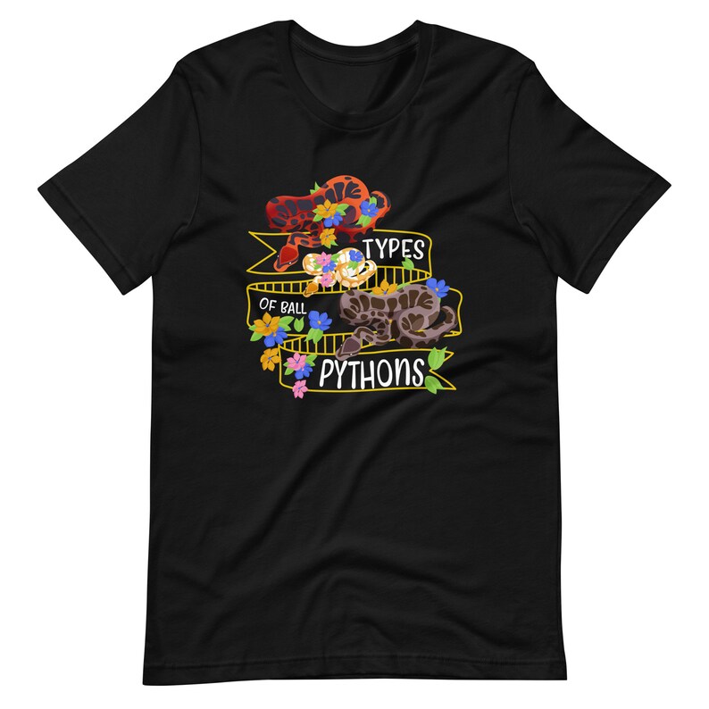 Ball Python Lover T-Shirt - Python Pet Tee - Python Gift Idea - Reptile Lover Shirt