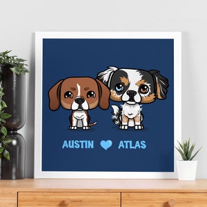 Pet Portrait Funko Pop | Digital item | Personalized Pet Portrait | Pet Drawing | Memorial Gift | Unique Pet | Family portrait | Pet Tribute