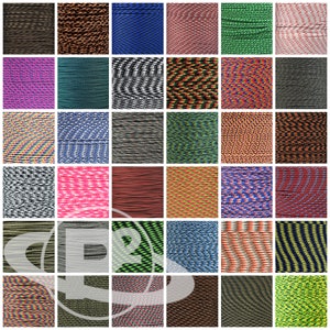425 Paracord – Made in the USA – Various Lengths & Colors – DIY Paracord Crafts and Projects – Indoor/Outdoor Use - Durable and Strong Cord