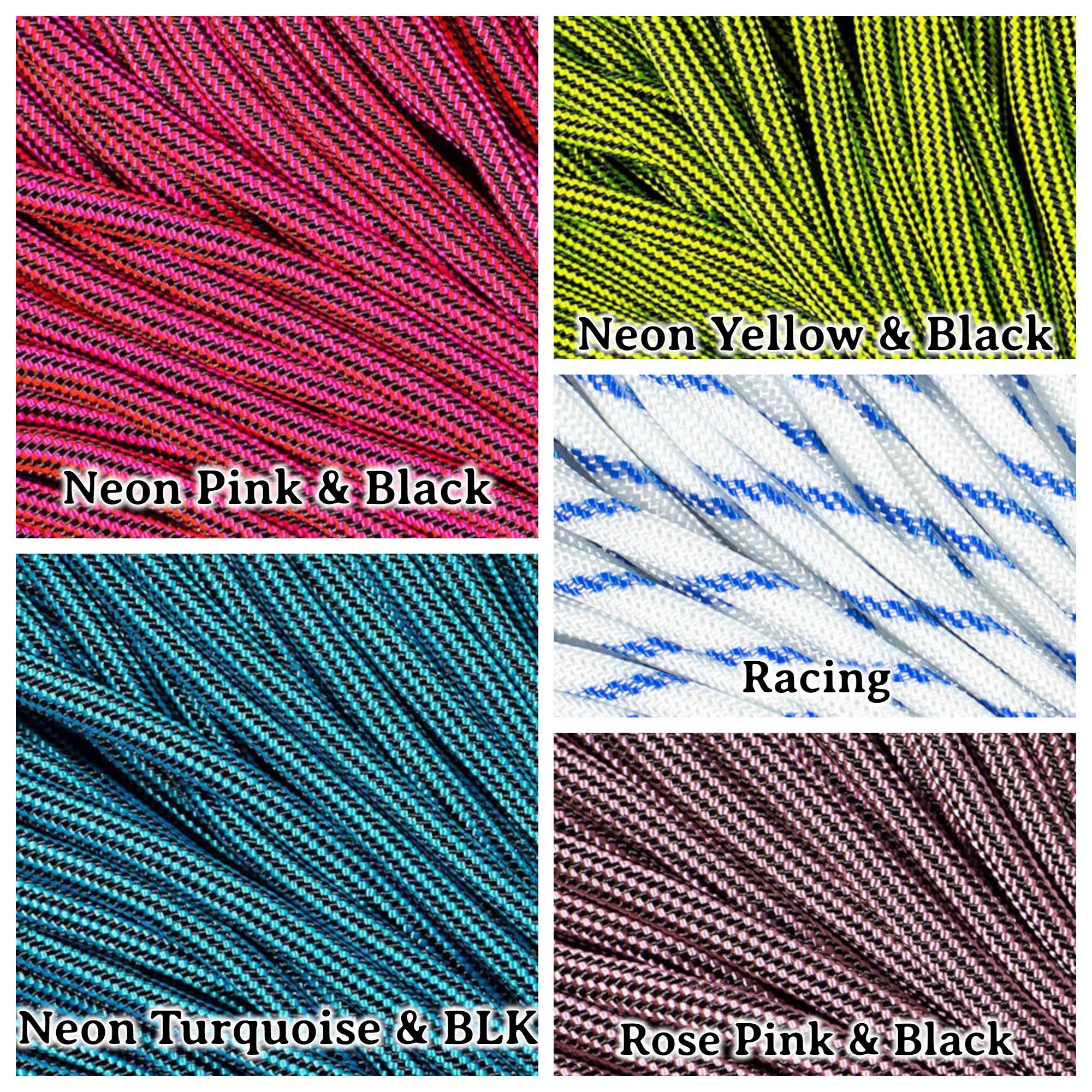 550 Paracord - Striped Colors | Paracord Planet