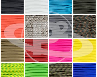 5/16” Paramax Paracord – Various Lengths and Colors – USA Made – Parachute Cord – Outdoor Activities and Indoor Paracord Crafts