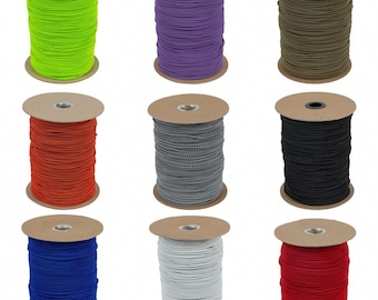 Paracord Planet 1/8 Inch Shock Cord 100 Foot Spools - Bungee Cord - DIY Projects