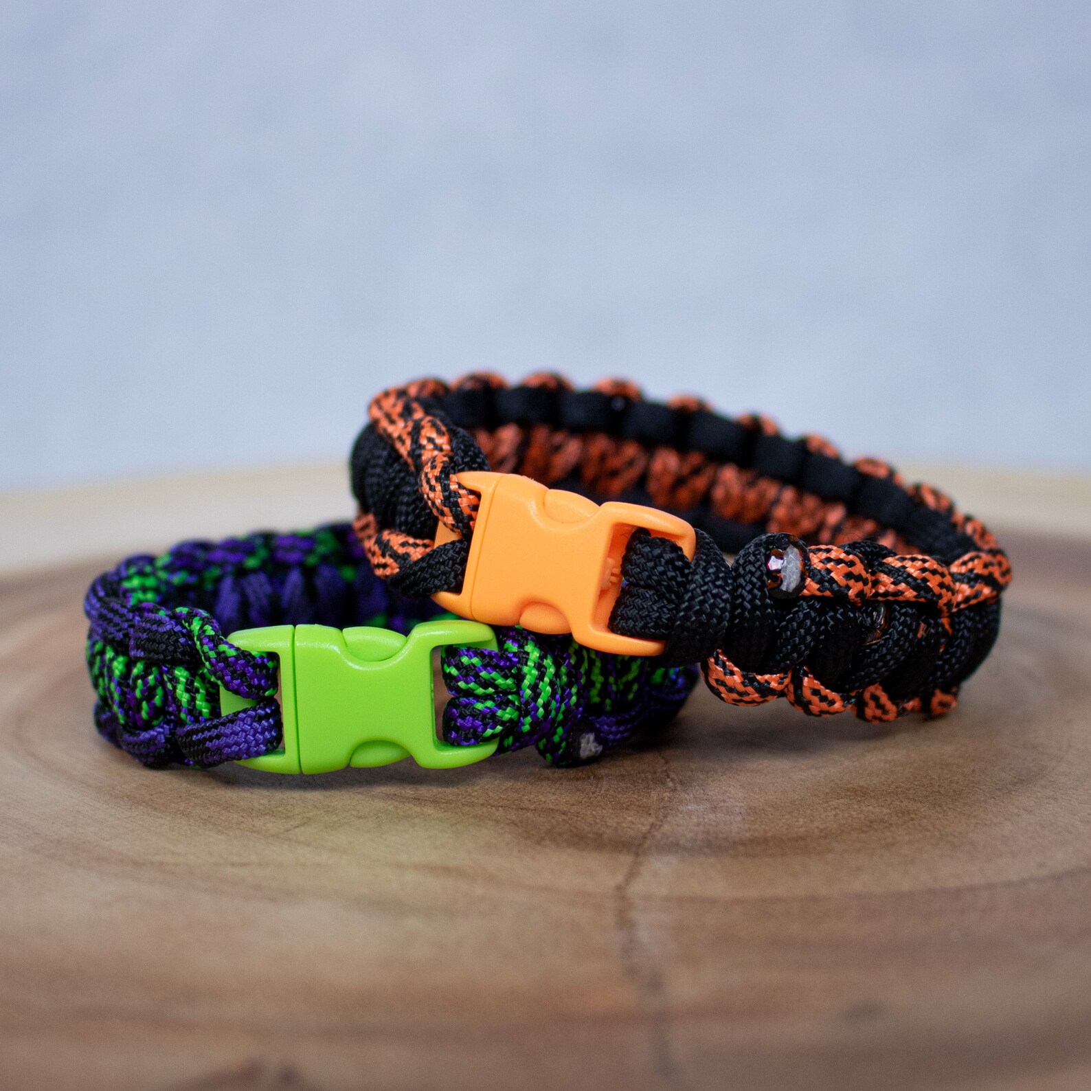 Fall Paracord Kits Halloween Themed Bracelets Keychains Etsy