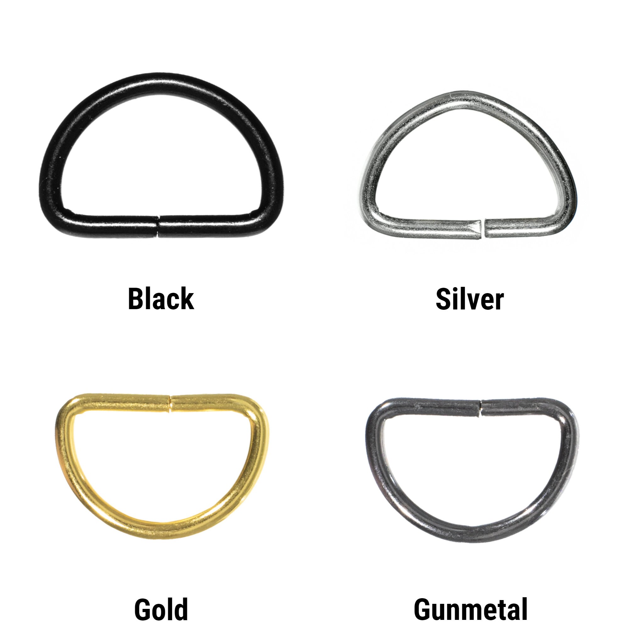 Various Colored Drings Nonwelded Rings Bags Collars Etsy