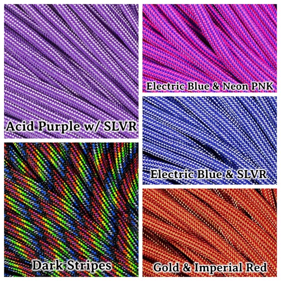 550 Paracord - Striped Colors | Paracord Planet