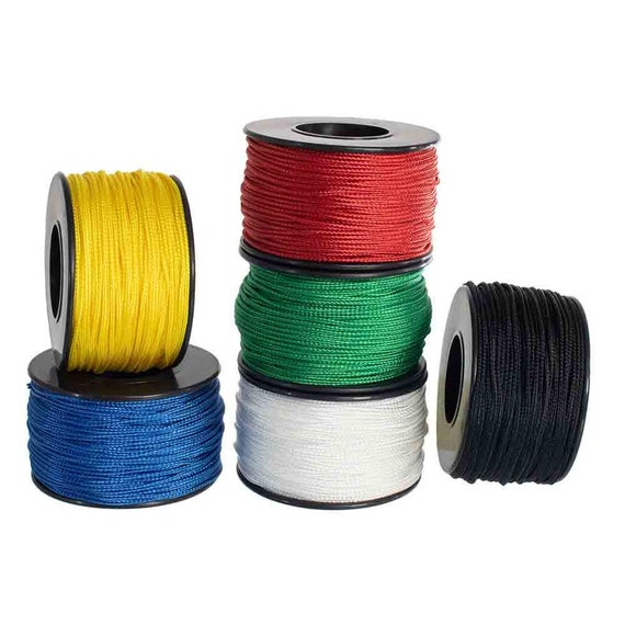 Paracord Planet Micro Cord 1.18 Millimeter Diameter 125 Foot Spool Strong  and Versatile Cord 