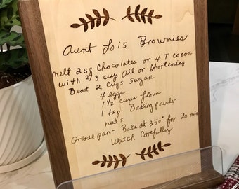 Handwritten Cookbook Etsy