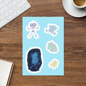 Amphibia Sticker sheet 1