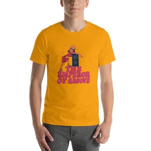 The emperor of groove Unisex t-shirt