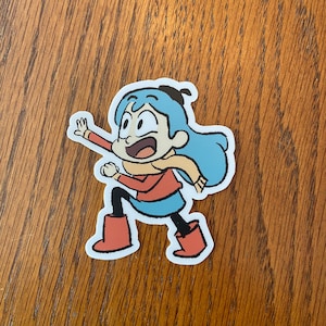 Hilda sticker, Netflix sticker,