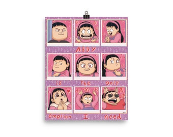Abby Turning Red Poster 8’x10’