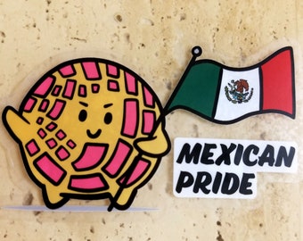 Concha Mexico Pride Sticker Vinyl