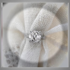 2.40 Carat Edwardian Antique Vintage Style Rose Cut Diamond Engagement Ring *** By Chelsea Leigh and Company