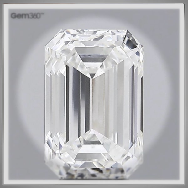 Clearance  Sale ***5.48 Ct  Emerald Cut loose Diamond VVS2    ***SAVE over 15K