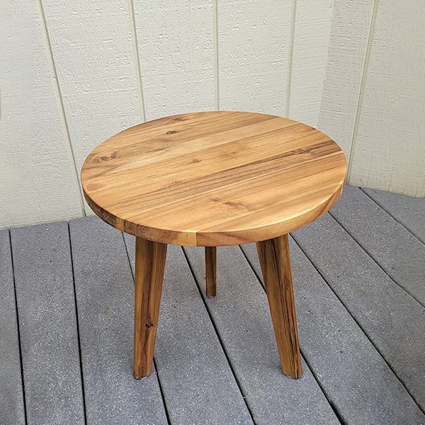 Rustic Side Table Etsy