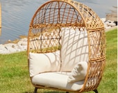 kid size Patio Furniture Home Outdoor Wicker Egg Chair Seat Chair home