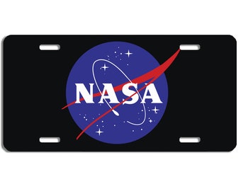 pix Nasa I Need My Space License Plate Frame nasa plate etsy