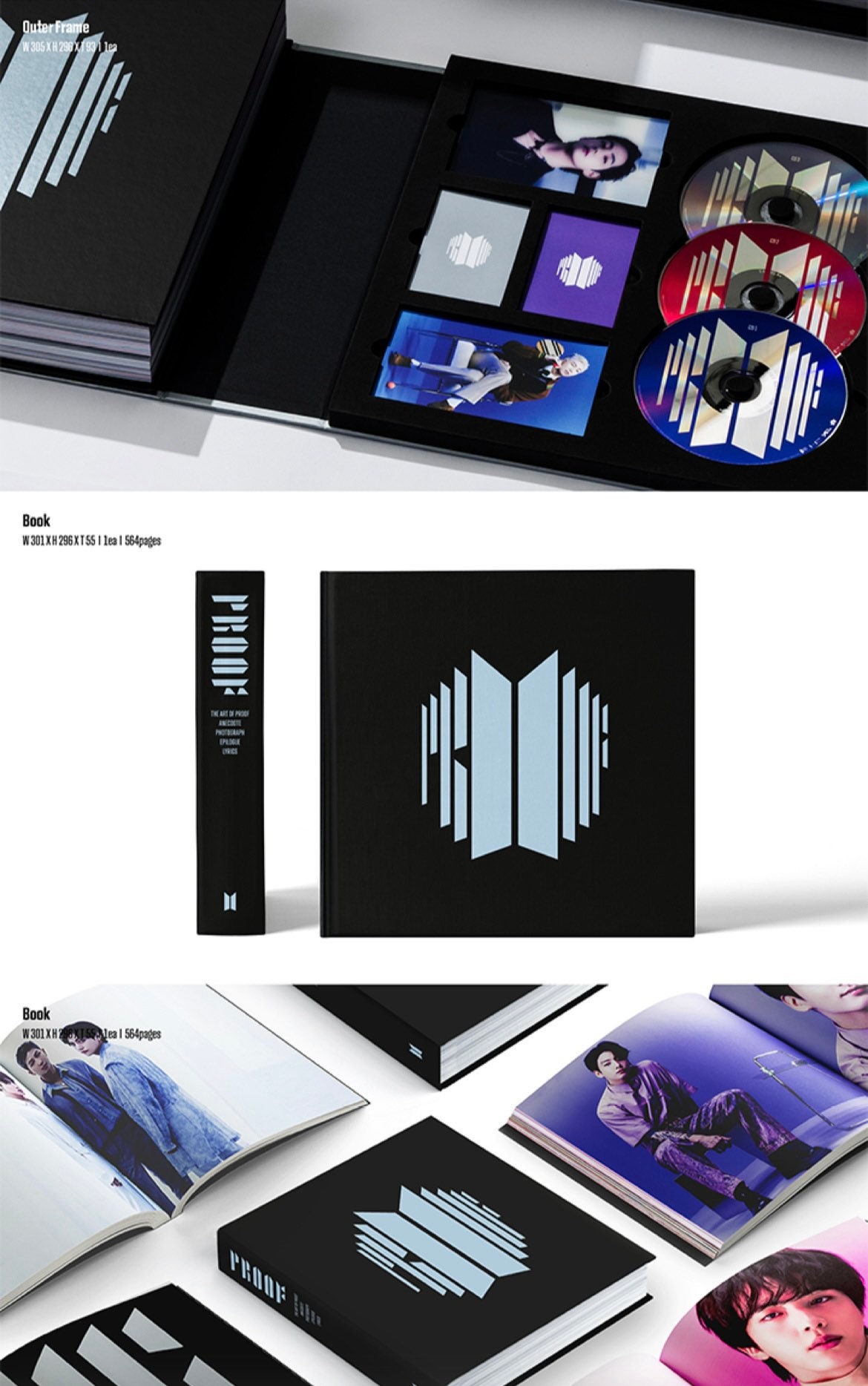 Official 방탄소년단 BTS Anthology Album Proof (collector's Edition