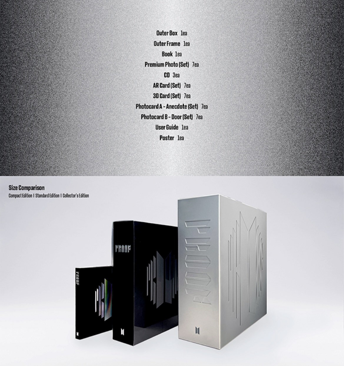 Official 방탄소년단 BTS Anthology Album Proof (collector's Edition