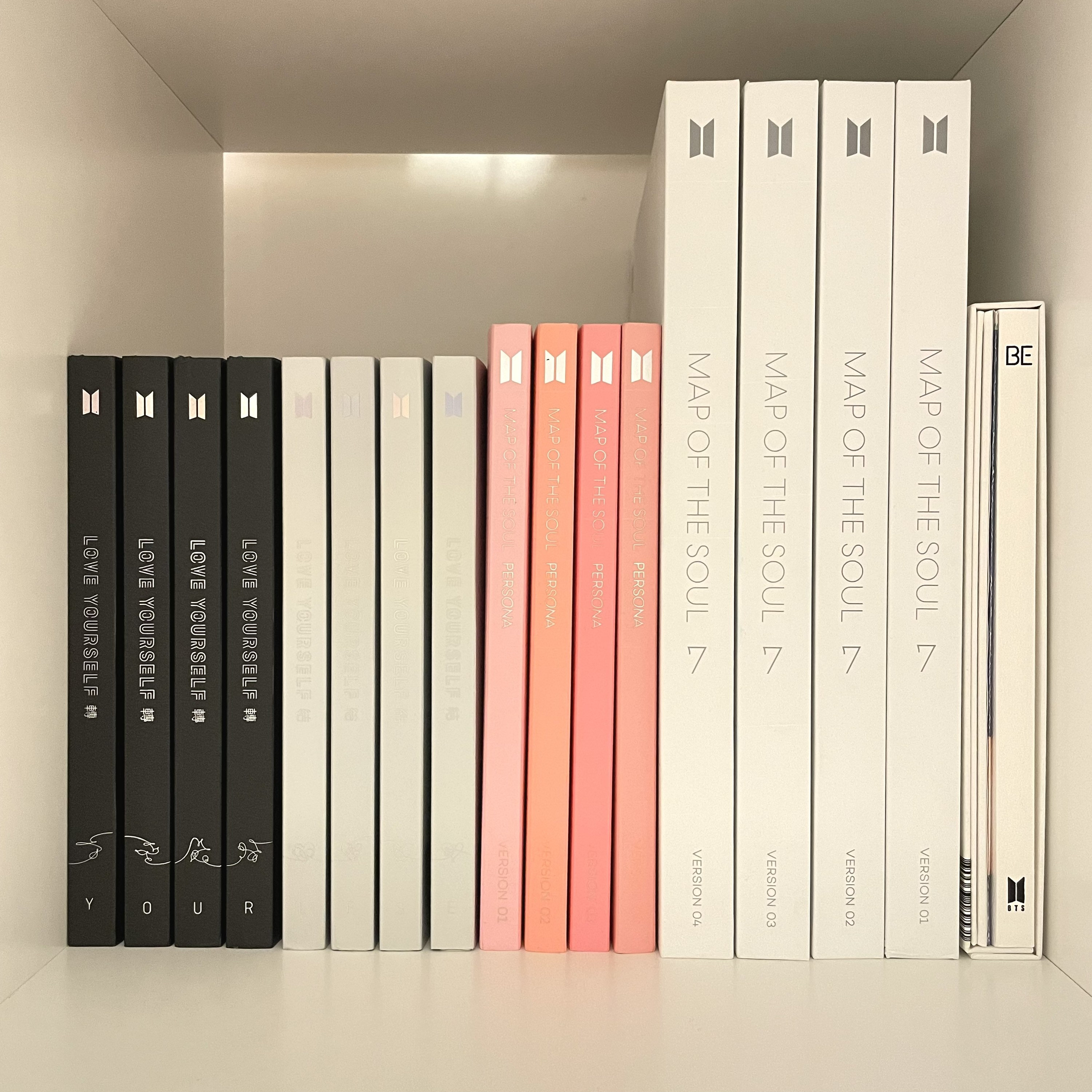 OPENED: Official BTS Albums from Love Yourself Her to Map of