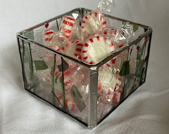 Stained Glass Trinket Box