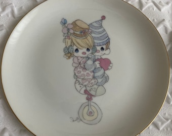 Collectible 1980s ENESCO Precious Moments Plates