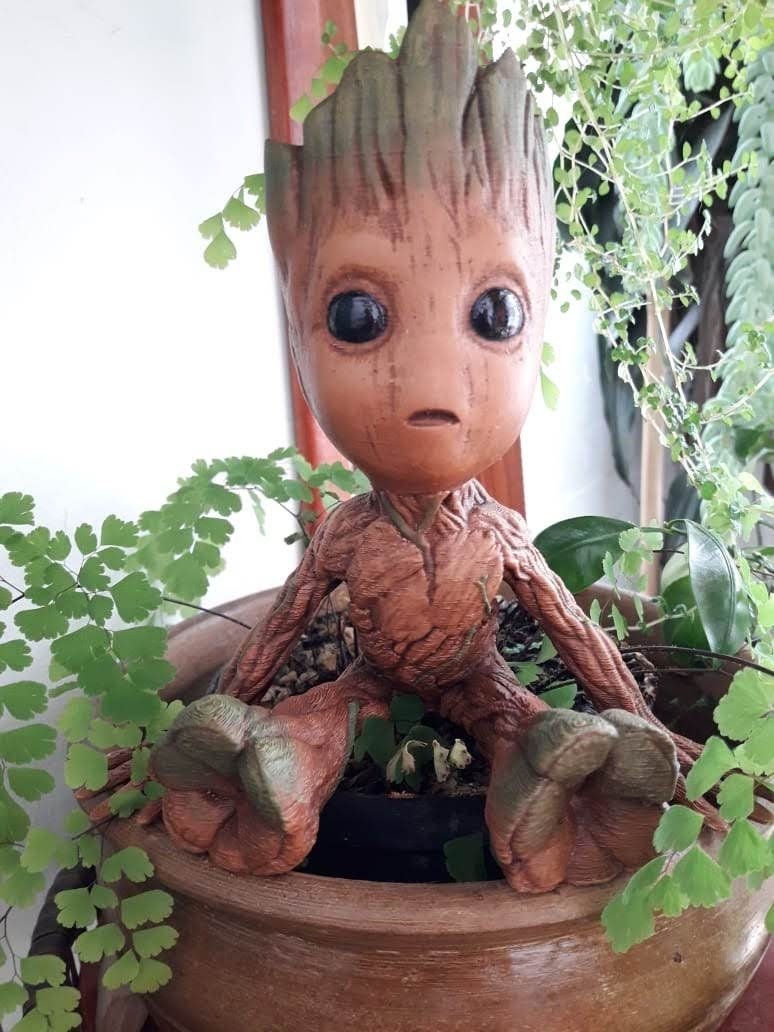 Original Earthlings UFO-Hängetopf – 9,1 Cm, Mit Drainageloch, Für Kakteen & Sukkulenten