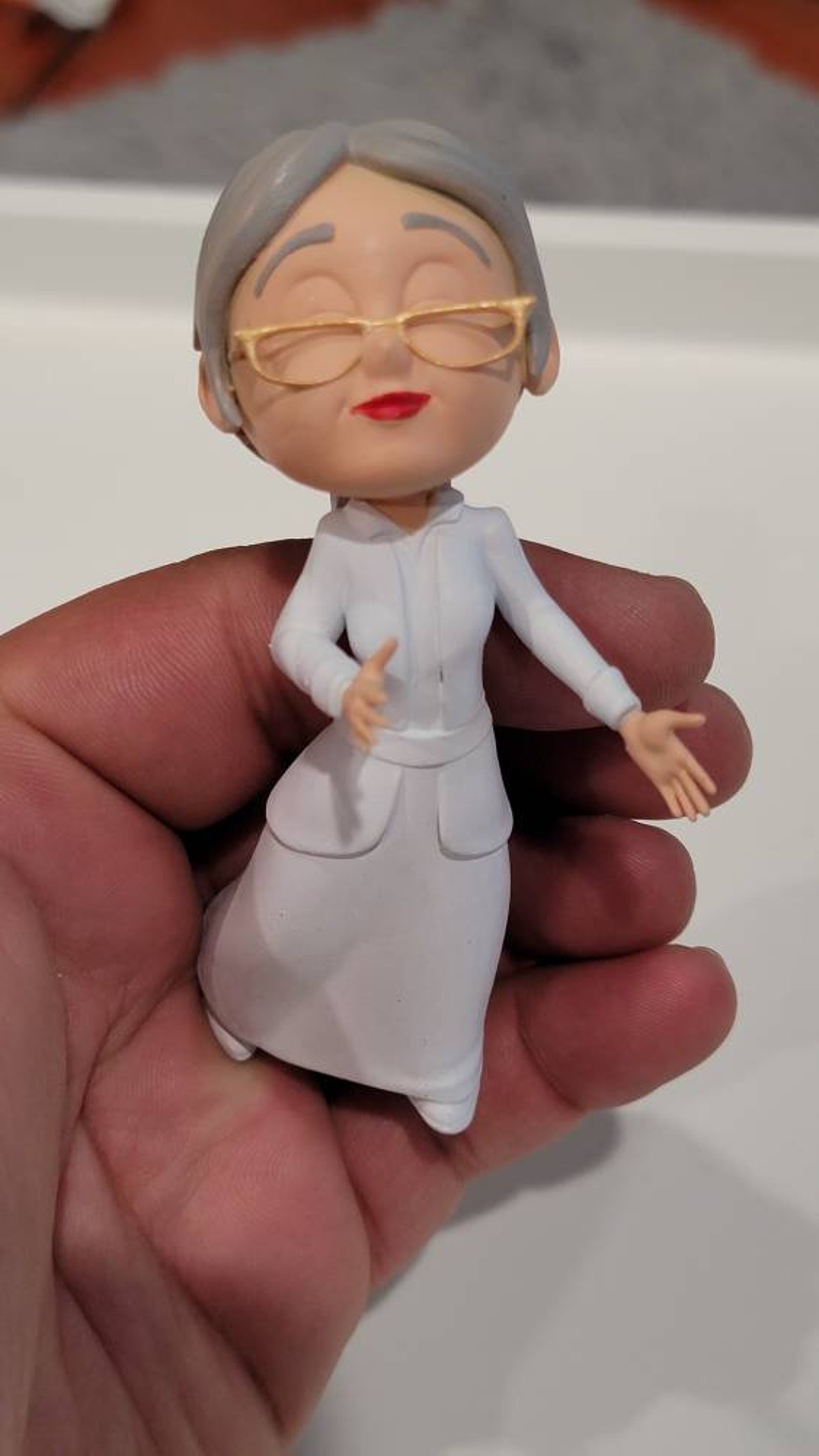 Figure Carl and Ellie 3D printed and hand painted Up a Etsy Figure Carl and Ellie 3D printed and hand painted Up a Etsy