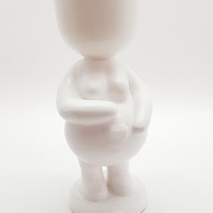 Pregnant pot planter - STL FOR 3D PRINTING