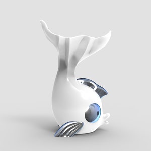Cute Fish Planter - 3D MODEL for 3D printing
