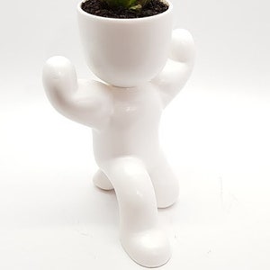 Strong boy fat pots planter - STL FOR 3D PRINTING