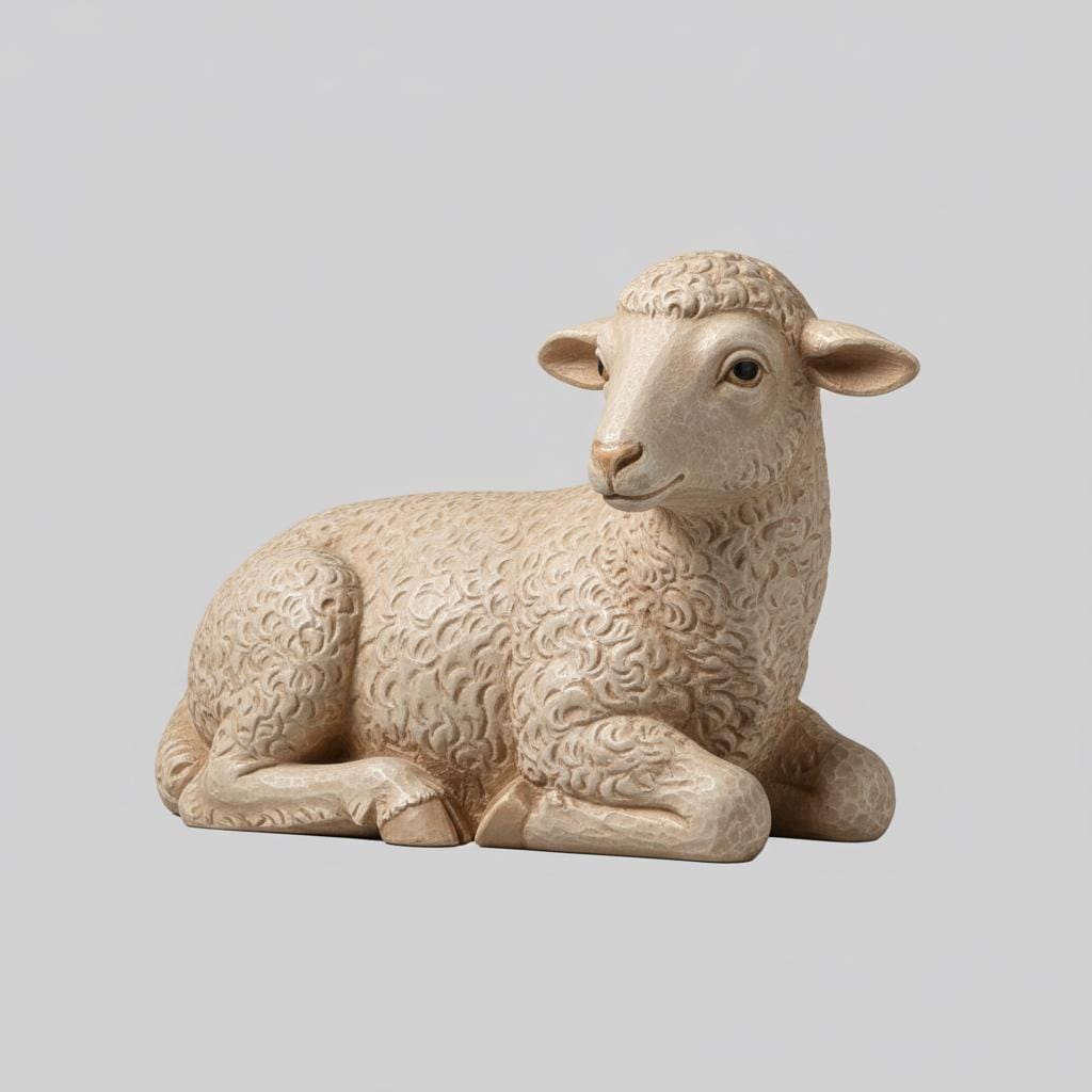 Antique putz sheep - Etsy 日本