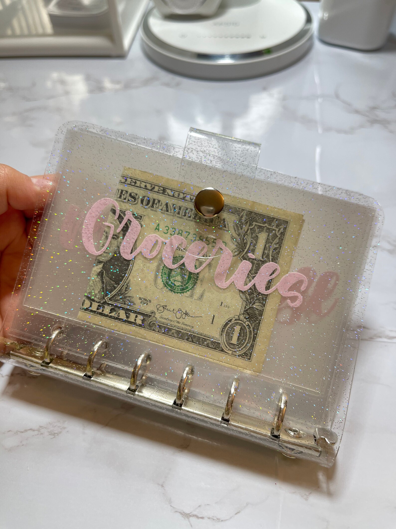 A7 Mini & Personal size Clear/Matte Laminated Cash Envelopes Etsy