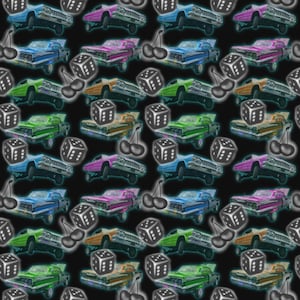 Lowrider Airbrush Art Seamless JPEG File, Y2K Repeat Pattern, 2000s Backdrop Download, 2000s Scrapbooking Digital Paper, Commercial Use