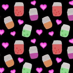 Aguas Frescas Seamless JPEG File, Mexican Seamless, Latino Seamless, Fabric Design, Commercial Use