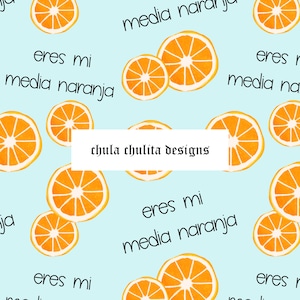 Eres Mi Media Naranja Nahtlos JPEG Datei, Liebe Nahtlos, Valentinstag Nahtlos, Mexikanisch Nahtlos, Latino Nahtlos, Stoffdesign, Digital