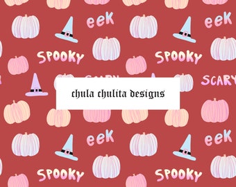 Halloween Kürbis nahtlos, Kürbis nahtlos, gespenstisch nahtlos, Gothic nahtlos, digitales Papier