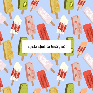 Paletas Seamless File, Paletas Seamless Pattern, Mexican Seamless, Seamless JPEG, Hispanic Seamless,repeat pattern file, digital paper, JPEG