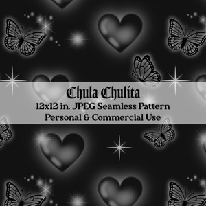 Y2K Butterfly Seamless JPEG File, 2000s Airbrush Butterfly Seamless, Chola Seamless, Pink Butterfly Seamless, Digital Paper, Commercial Use