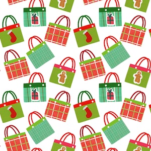Mercado bolsa Naadloos JPEG-bestand, Red Nose Rendier Naadloos, Kerst Naadloos, Vakantie Naadloos, Stofbestand, Commercieel