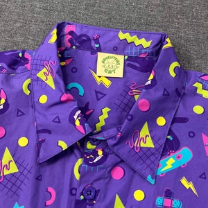 Camisa con botones SK8R CAT, top informal
