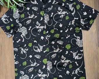 Chemise boutonnée Dinosaur Fossil, haut décontracté