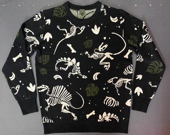 Pull en maille Dinosaur Fossil