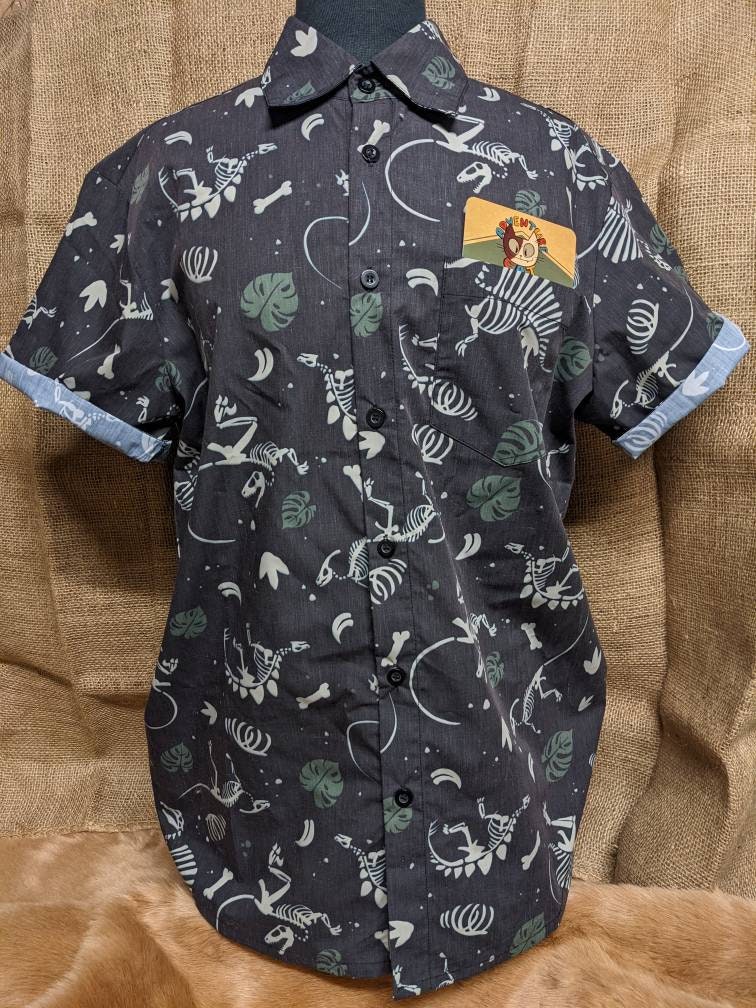 Gonzo Short Sleeve Button Up Shirt - Fossil
